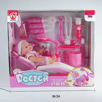 HKM-902163 14-Piece Educational Doctor Play Set for Children, Dentist Toys for Ages 2-13 Years