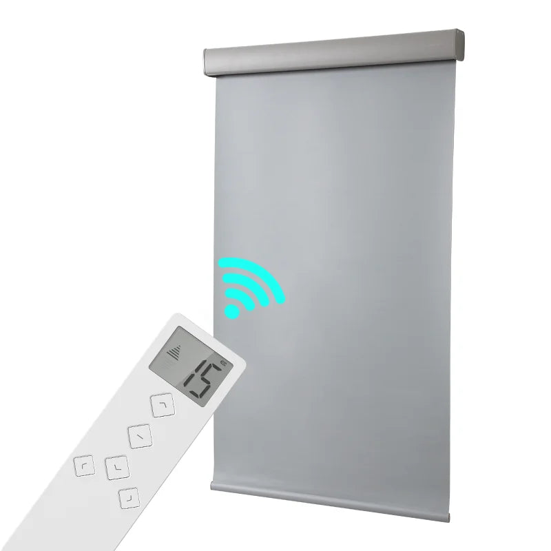 KTX-074963 Motorized Electric Roller Blinds with WiFi App Control for Smart Homes and Hotels