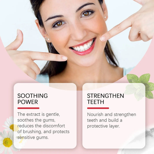 HKM-864595 Probiotic Whitening Toothpaste for Brightening, Gum Protection, and Fresh Breath