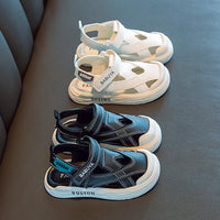 HKM-312211 Factory Casual Children's Shoes Summer New Fashion Sandals Trendy Buckle Sandals With Thick Soft Sole Beach Breathable Kids