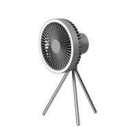 Outdoor Camping Fan Tripod Portable Tent Ceiling Fan Light