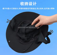 HKM-190675 UPF 50+ Sun Protection Bucket Hat for Outdoor Water Sports and Activities