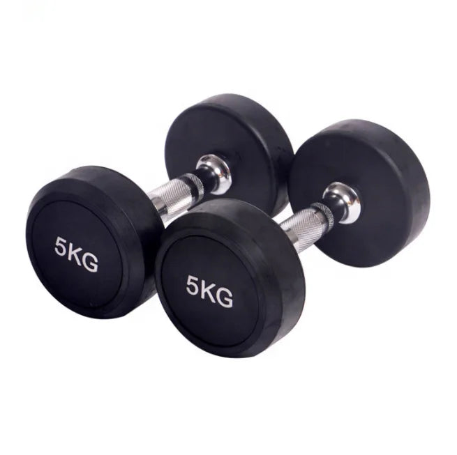 HKM-272019 Heavy Duty 20kg Iron Dumbbells for Home Fitness and Strength Training