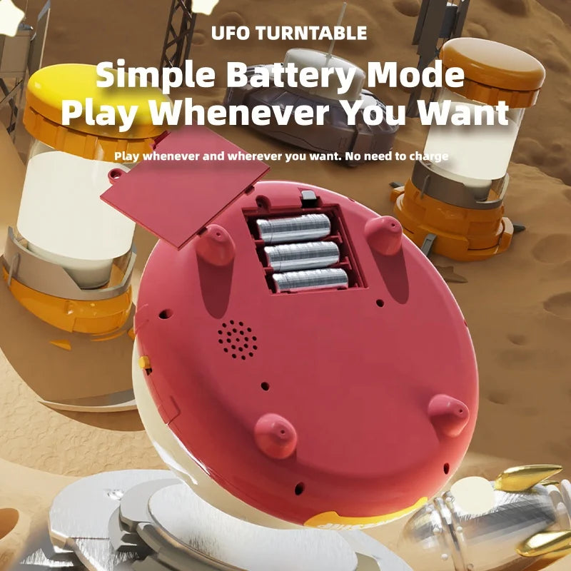 KTX-650003 Rocket Disk Bounce Table - Interactive Baby Educational Toy for Family Fun and Brain Training Activities