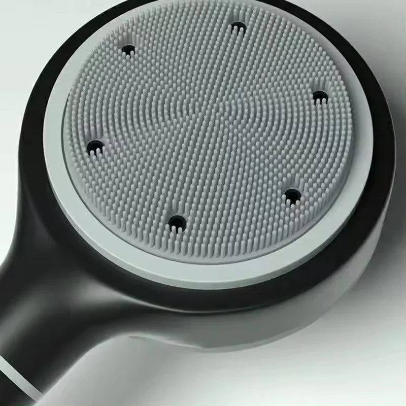 KTX-310547 Pressurised Silver Shower Head for High Water Flow in Bathrooms