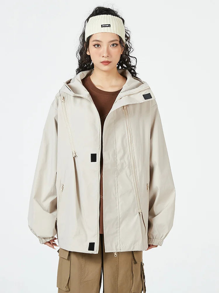 KTX-242067 Jacket for Men Outdoor Sporty Assault Jacket for Couples Waterproof With Zipper Closure Thick Fabric for Coat Jacket Custom