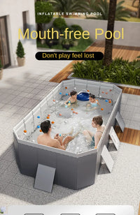 HKM-503699 Large Portable PVC Above Ground Swimming Pool for Outdoor and Children’s Use