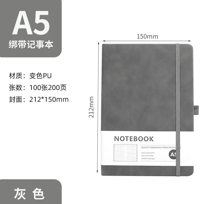 KTX-308499 Customizable PU Cover Hardcover Notebook Diary for Office and School Use