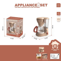 HKM-410643 Mini Electric Kitchen Appliances Toy Set for Pretend Play with Light and Sounds, Ages 2-12, EPT812597