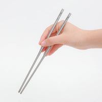 Custom Logo Reusable Metal Pure Titanium Solid Eco-Friendly Printed Personalized Chopsticks Cutlery Outdoor Travel Camping