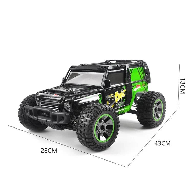 HKM-790355 2.4GHz Waterproof 1/10 Scale 4x4 RC Off-Road Monster Truck - High Speed 45km/h