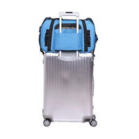 HKM-568723 Portable Multi-Function Outdoor Pet Carrier for Dogs and Cats, Soft-Sided with Zipper Closure and Oxford Material