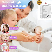 HKM-064851 Kids Nail Polish Set in Washable Makeup Bag for Ages 2-14 - Non-Toxic Pretend Play Cosmetic Toys