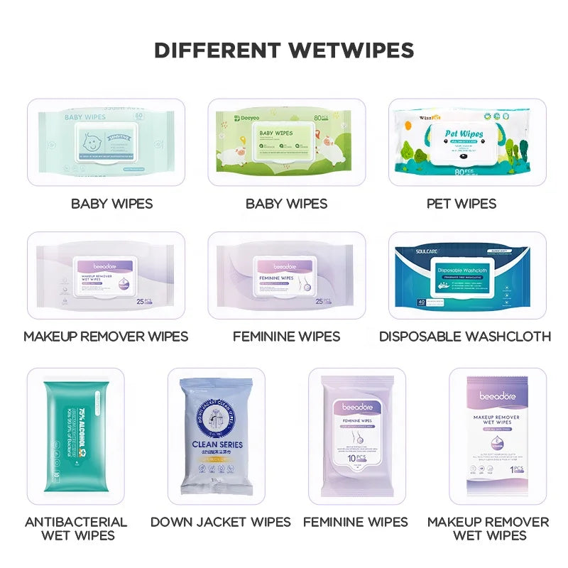 HKM-781139 Organic Biodegradable Pet Wipes for Dogs and Cats – 100 Unscented Wet Wipes