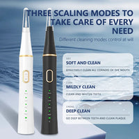 HKM-519955 Ultrasonic Tooth Cleaner Electric Plaque and Tartar Remover Teeth Whitening Kit
