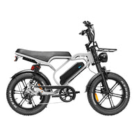 HKM-7779027 Electric Fat Tire Bike for City Commuting, 250W Motor, 48V 15.6Ah Battery, 20 x 4 in Tires, 7 Speed