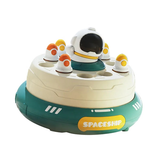 KTX-650003 Rocket Disk Bounce Table - Interactive Baby Educational Toy for Family Fun and Brain Training Activities