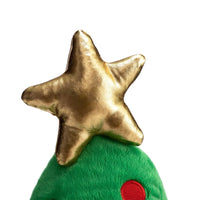 HKM-981203 Eco-Friendly Rubber Latex Christmas Tree Squeaky Toy for Dogs