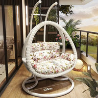 Modern Design Indoor Outdoor Rocking Swing Bird's Nest Balcony Hammock Chair 2-Seater Outdoor Furniture Hanging Basket Swing