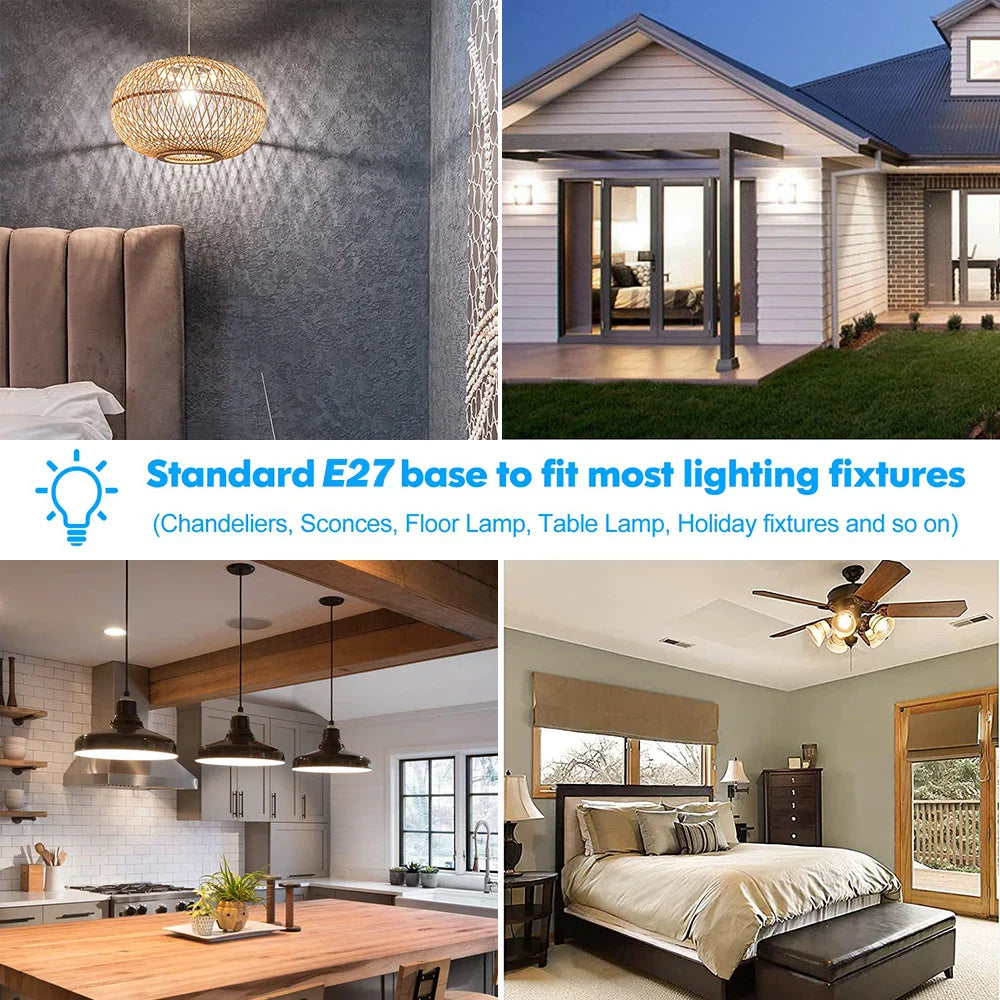 KTX-686803 LED Bulbs A60 E27 - Super Bright 5W to 18W with Multiple Colour Temperatures (3000K, 4000K, 6500K)