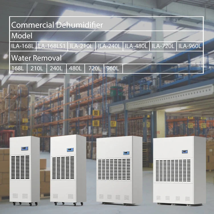 KTX-963603 High-Efficiency 240 L/d Greenhouse Dehumidifier for Optimal Grow Room Climate Control