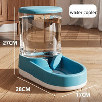 HKM-521299 Automatic Pet Feeder and Water Dispenser for Cats and Small Dogs