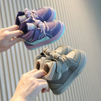 HKM-082835 Kids Sports Shoes Fashion Children Running Sneakers Casual Shoes for Boys Girls Perfect Gift for Outdoor Students Winter Season