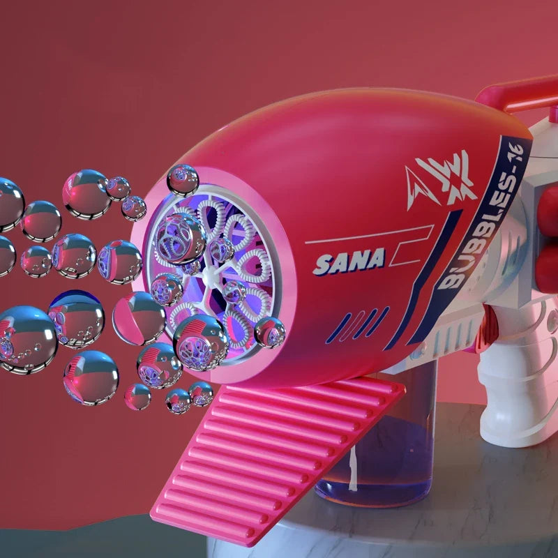 KTX-594515 Automatic Electric Bubble Gun for Kids - Summer Outdoor Fun Toy in Multiple Styles