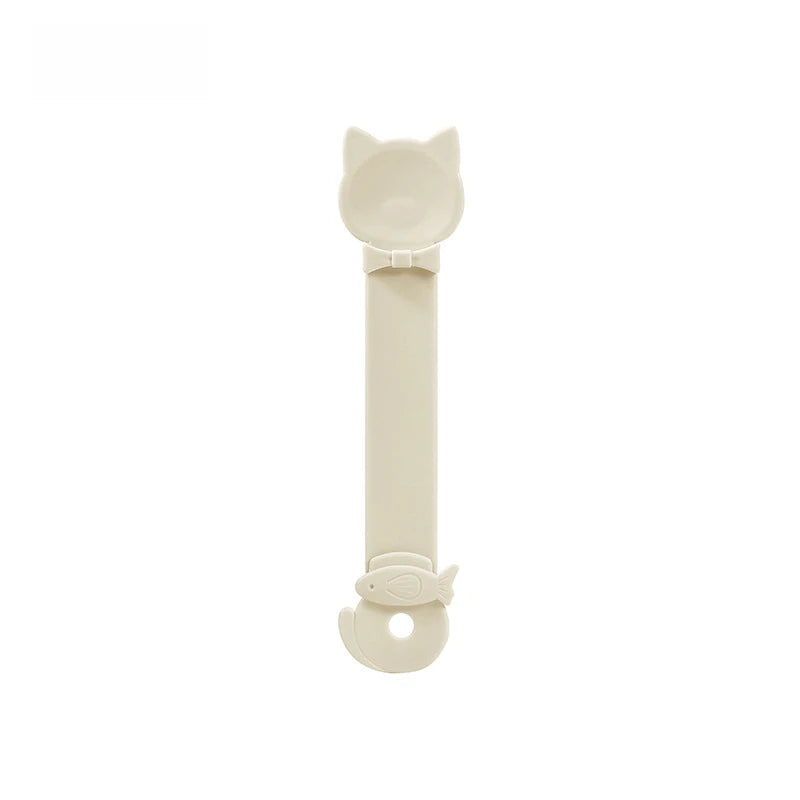 HKM-537107 Cat Treat Dispenser Squeeze Spoon for Liquid Snacks