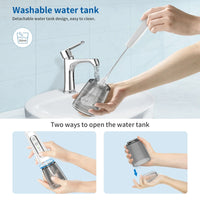 HKM-356115 Cordless IPX7 Waterproof Rechargeable Portable Water Flosser for Effective Dental Care