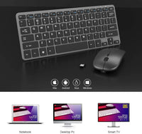 HKM-625107 Wireless Ergonomic Keyboard and Mouse Combo for PC - 2.4G Wireless Technology