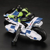 HKM-475027 Stunt Motorcycle RC Car for Kids - 2.4G Mini Radio Control Model with 360° Spin, Indoor/Outdoor Use