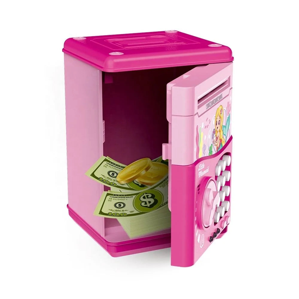 HKM-442259 Digital Password Electronic ATM Piggy Bank for Kids - Safe Plastic Money Saving Box