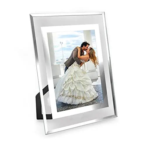 KTX-866451 Picture Photo Frame - Glass Tabletop Display & Wall Hanging, Sizes: 3.5x5, 4x6, 5x7, 6x8, 8x10, A4, A5