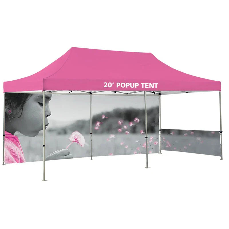 HKM-388435 Waterproof 10x10ft Aluminium Gazebo Canopy for Outdoor Events, Weddings, and Trade Shows
