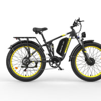 Mid Drive 6000W Rear Hub Motor 52V 25Ah 26 Inch Electric Mountain Fatbike for Adults