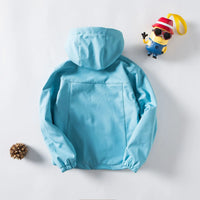 HKM-735891 OEM Factory Customization Personalized Soft Shell Bomber Jacket for Kids for Autumn Season