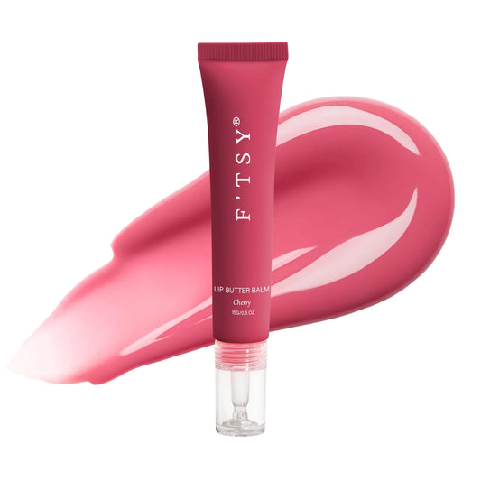 HKM-423955 Tinted Hydrating Lip Mask with Cherry Vanilla and Coconut Shine - Plumping Lip Butter Balm