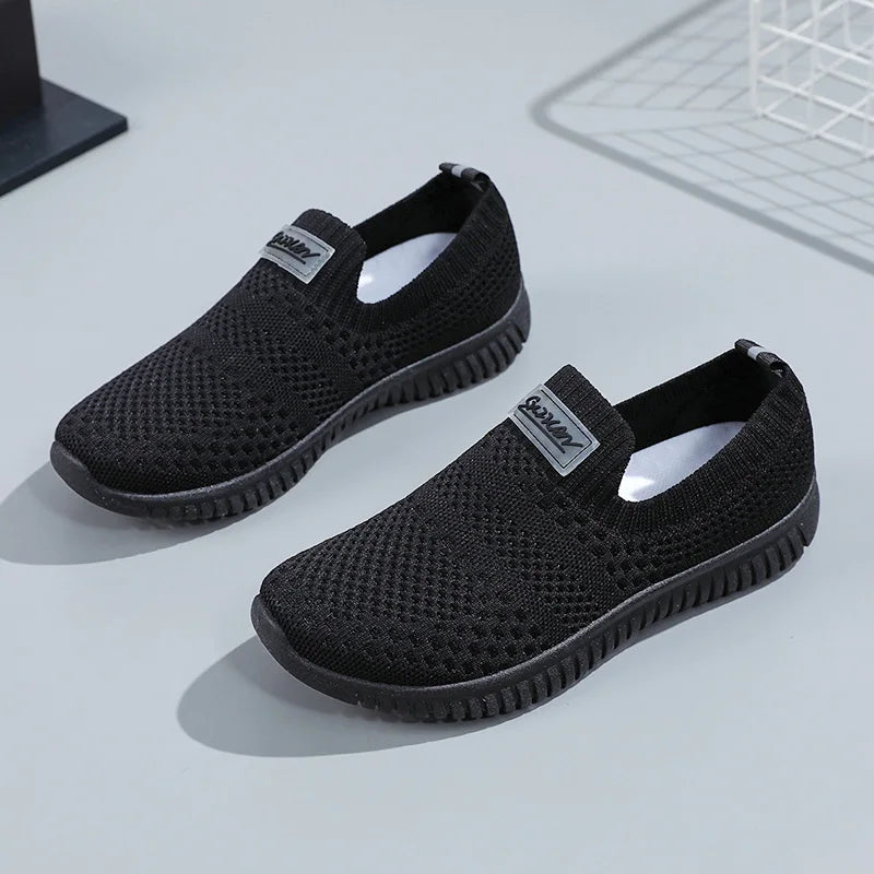 HKM-147219 R5580 Versatile New Women's Breathable Board Shoes Summer Anti slip Lightweight Sports Shoes Student Casual Shoes