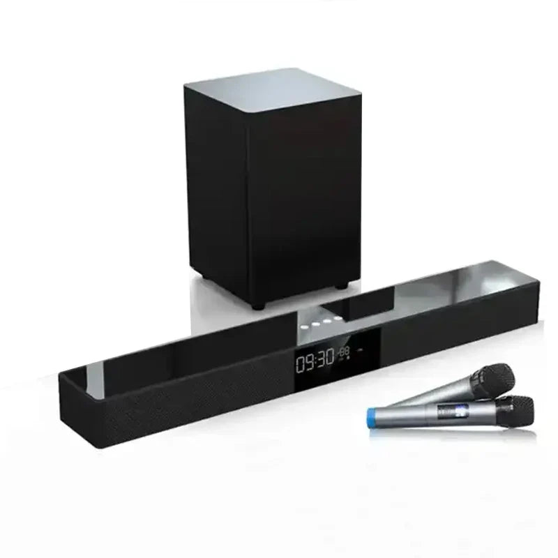 KTX-221267 5.1 Surround Sound Bar Speaker with Wireless Bluetooth for Home Theatre and TV Audio