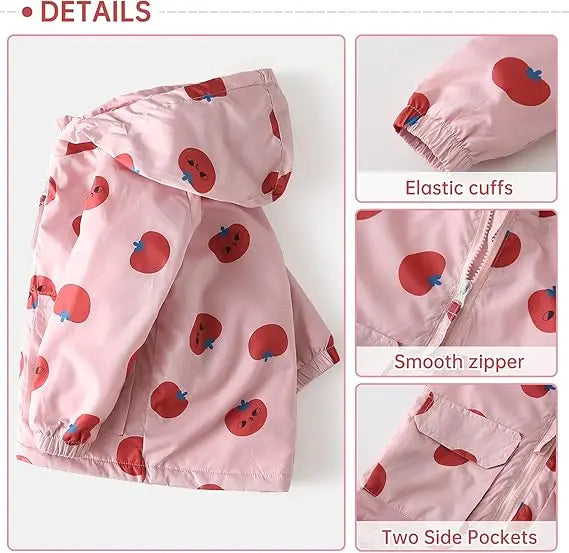 KTX-801427 Girls Softshell Jacket Comfortable and Stylish Breathable and Washable