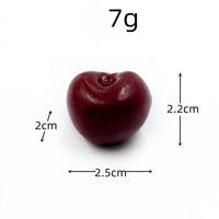 KI liangpeng Simulation PVC fruit block Strawberry Hami melon cut model DIY food accessory decoration photography prop