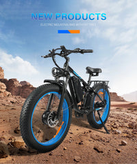 HKM-1320275 Adult Electric Bicycle Powered by 3000W Motor, 20 MPH Top Speed, 52V System and 52V 20Ah Battery for Daily Commuting