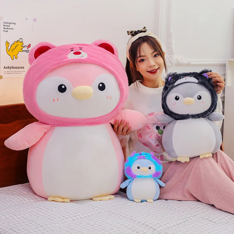KTX-785683 Penguin Plush Toy Collection for Home Decor and Parties in Various Styles