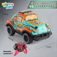 HKM-771091 1/20 Scale Electric RC Crawler with Light and Remote Control for All Ages