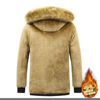 HKM-800275 Down Jackets for Men Large Size Men Jackets Hooded Windproof Waterproof Outerwear Mens Winter Iacket Coat
