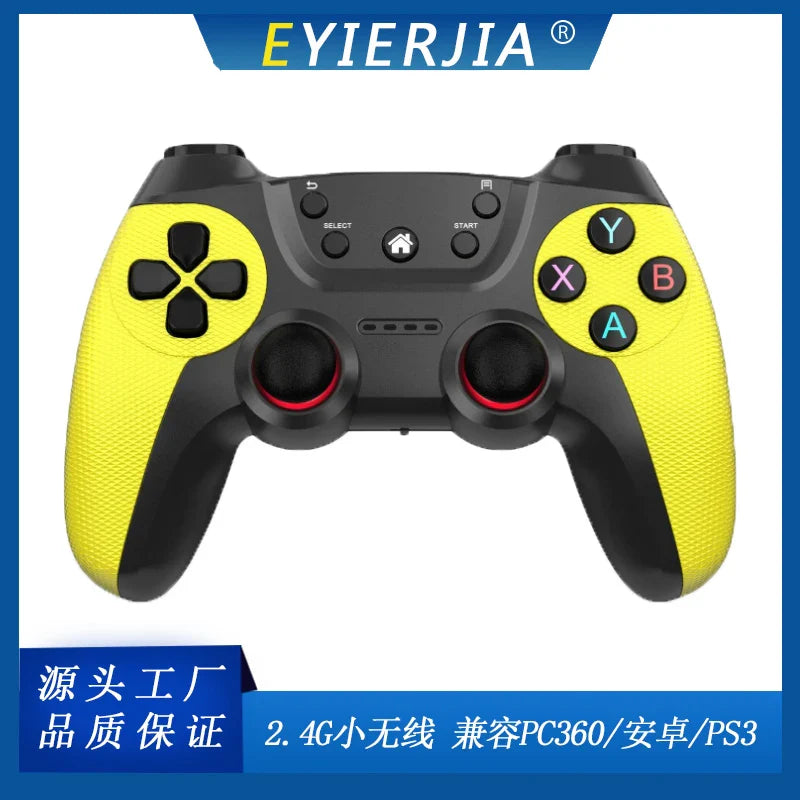 HKM-117779 2.4GHz Wireless Gamepad Controller for Android Devices, Smart TVs, PC, and PS3