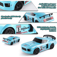 HKM-920275 1:24 High-Speed RC Drifting Stunt Racing Car with USB Charging and 50M Control Range for Indoor/Outdoor Fun