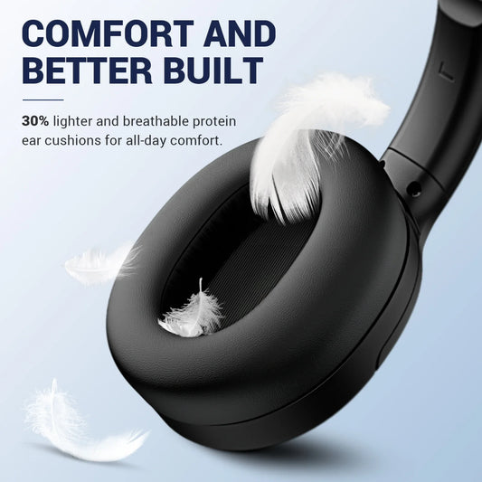 KTX-266387 Wireless Over-Ear Headphones with Hybrid Noise Cancellation and 30 Hours Playtime