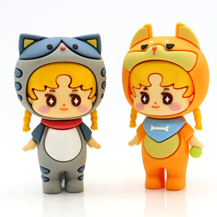 KTX-290387 Custom 3D PVC Action Figures and Cartoon Figurines - Eco-Friendly Toys and Crafts